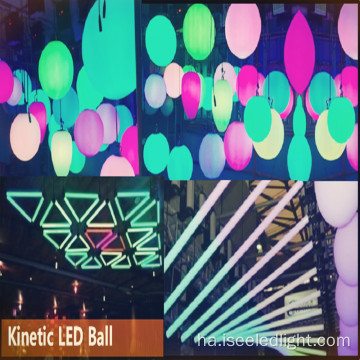 Kinetic DMX LED Ball Madrid mai jituwa
